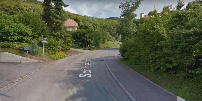 Die Schloss-Strasse in Oberdorf SO. oberdorf
