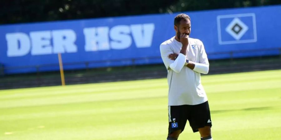 Daniel Thioune ist der neue Trainer des Hamburger SV. Foto: Daniel Bockwoldt/dpa
