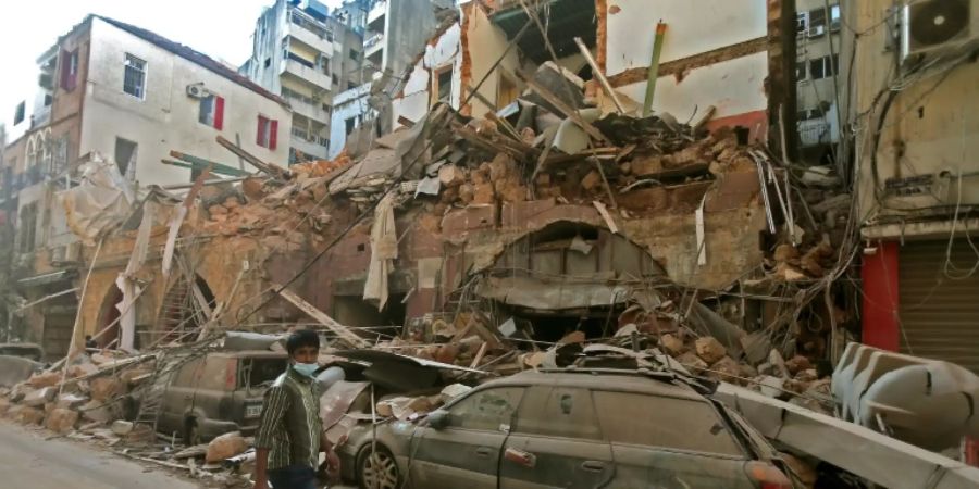 Zerstörungen in Beirut