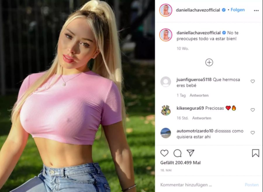 Nun versucht sich das Insta-Model als Klub-Chefin beim chilenischen Drittligisten Rancagua Sur Sports Club.