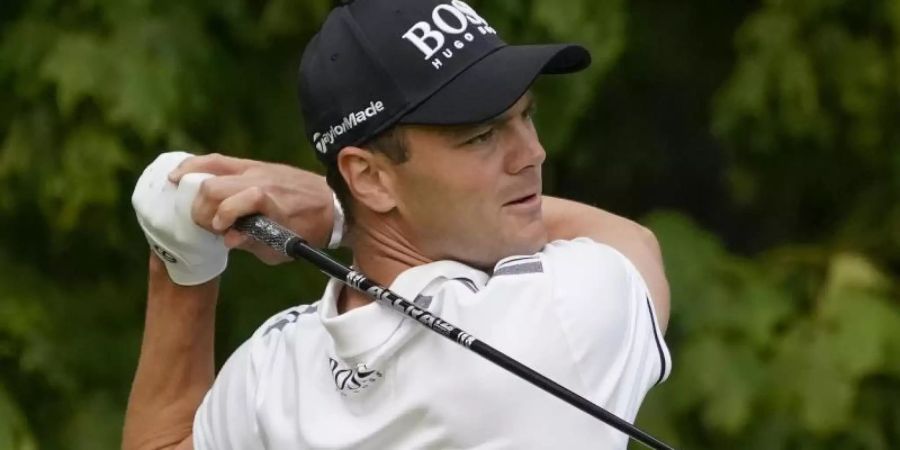 Legte einen soliden Start bei den diesjährigen US Open hin: Martin Kaymer aus Deutschland. Foto: Charles Krupa/AP/dpa