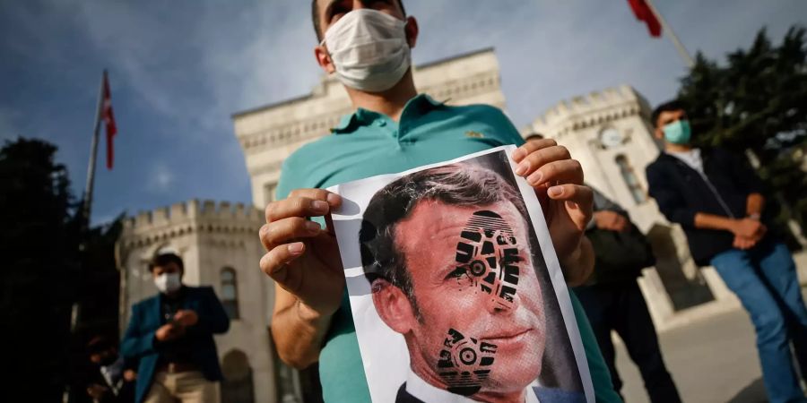 Proteste französischen Staatschef Macron