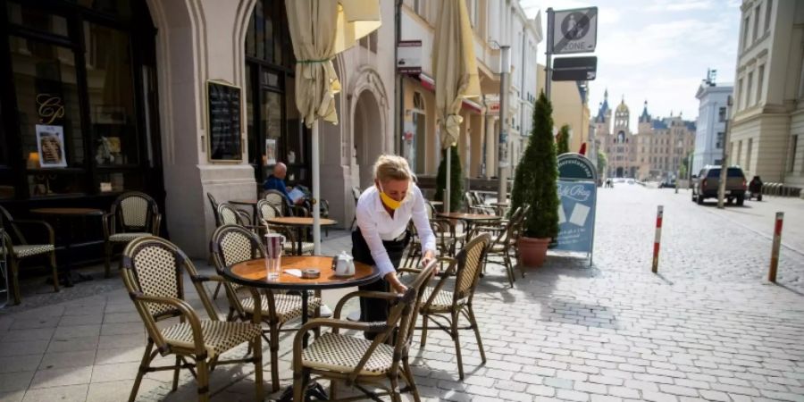 Café in Schwerin mit Aussenbewirtung