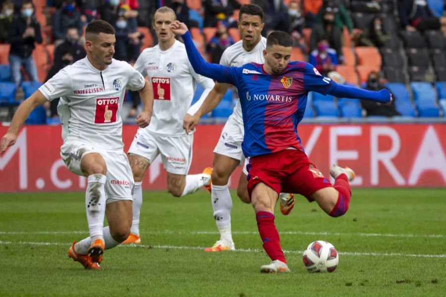 Auch Kosovo-Messi Edon Zhegrova kickt wieder für den FC Basel.