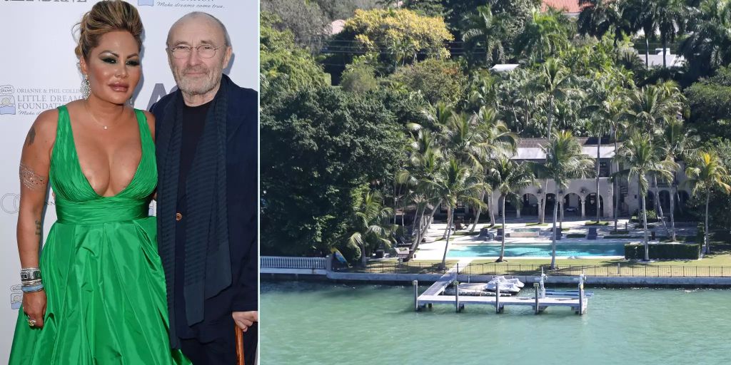 Phil Collins So Luxurios Lebt Orianne In Miami Villa