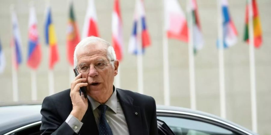 Leitet das Treffen: EU-Aussenbeauftragter Borrell