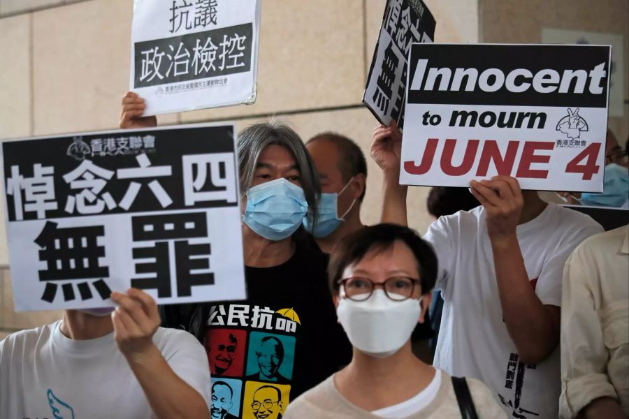 Proteste in Hongkong