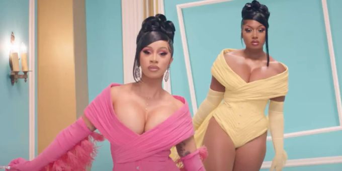 Cardi B und Megan Thee Stallion im Musikvideo des Songs «WAP». cardi b