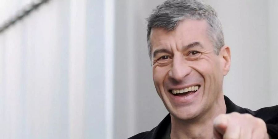 Maurizio Cattelan wird 60. Foto: Kuehne/epa-Keystone/dpa