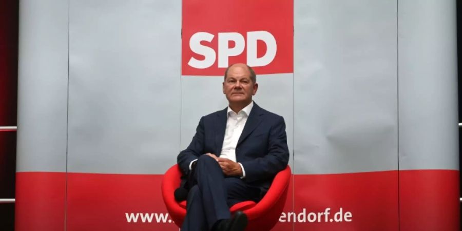 SPD-Kanzlerkandidat Olaf Scholz
