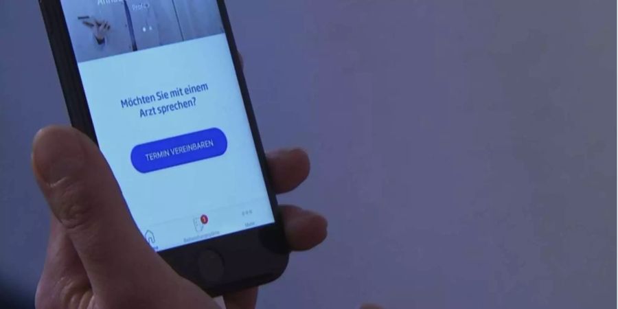 In Zukunft können sich Versicherte bei Medgate per Video-App konsultieren lassen.