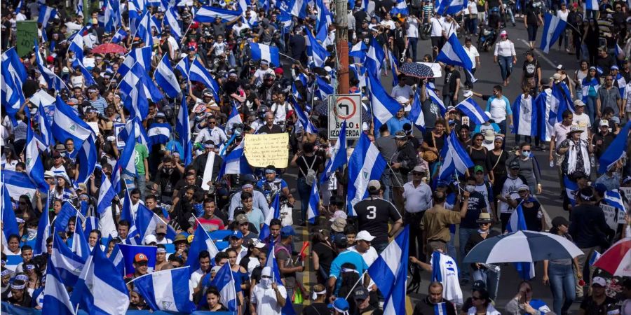 Seit dem 18. April sind in Nicaragua Massenproteste im Gang.