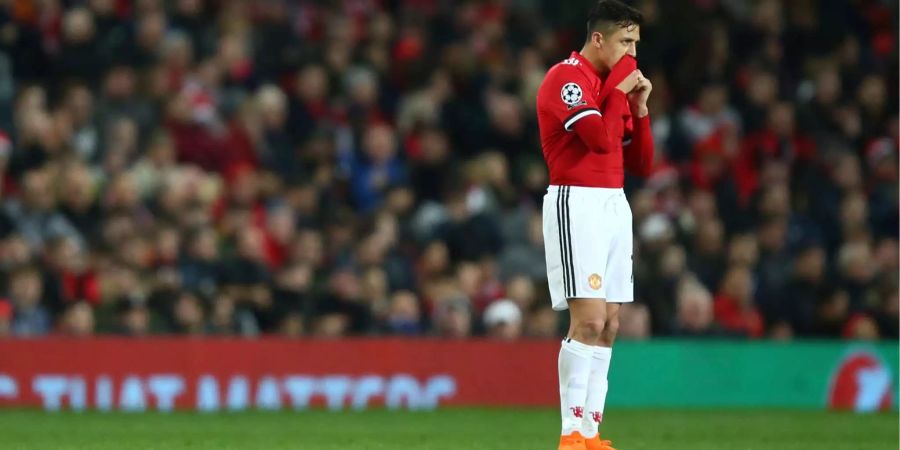 Alexis Sanchez und Man United scheitern im Achtelfinal der Champions League.