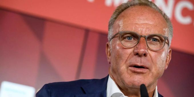 Bayern-Boss Karl-Heinz Rummenigge. Bayern-Boss Karl-Heinz Rummenigge.