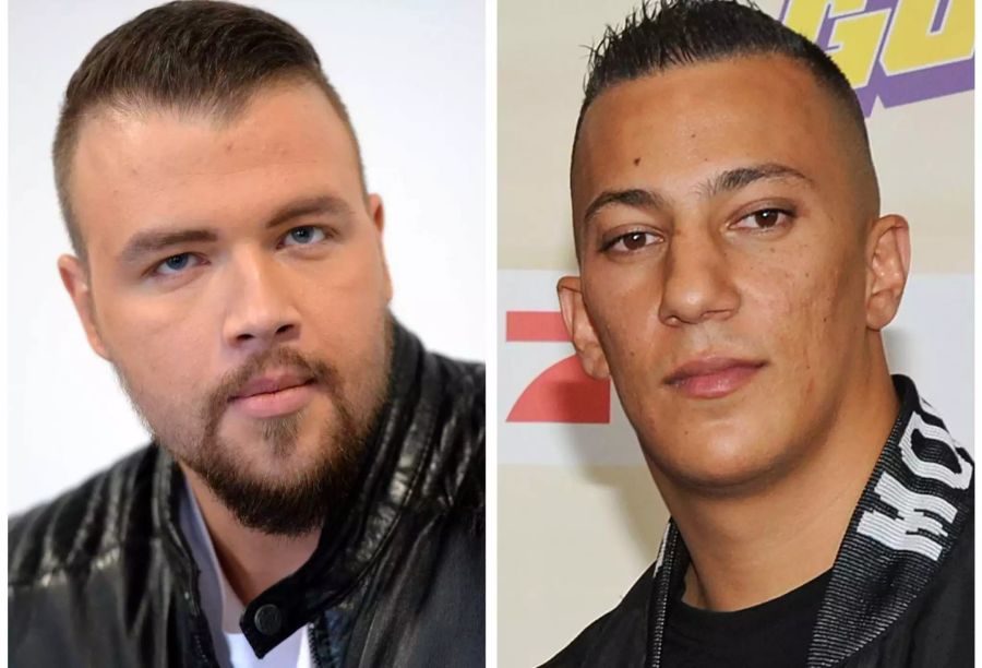 Kollegah (l.) und Farid Bang sind trotz Antisemitismus-Skandal für den Musikpreis ECHO nominiert.