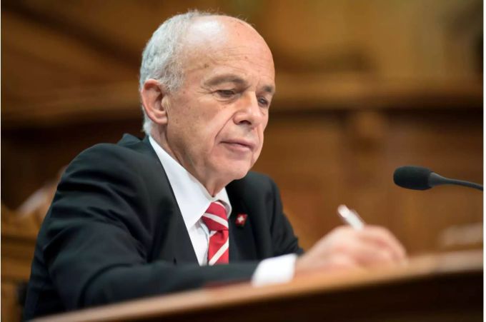 Bundespräsident Ueli Maurer (SVP) bei einer Sitzung des Nationalrats. Ueli Maurer