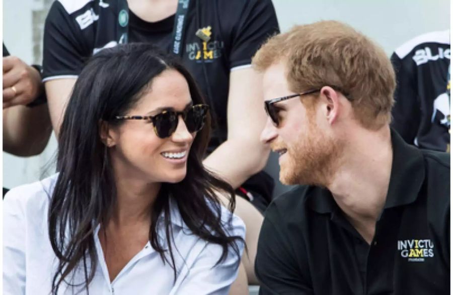 Prinz Harry und Schauspielerin Meghan Markle.