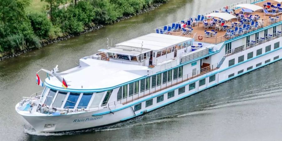 Die «Rhein Prinzessin» ist 110 Meter lang.