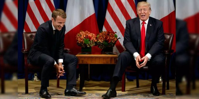 Eiche aus dem Ersten Weltkrieg - Macrons Geschenk an Trump