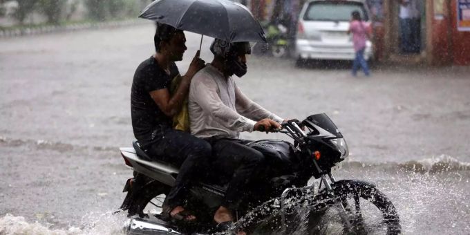 Monsun in Indien. (Archivbild) monsun indien