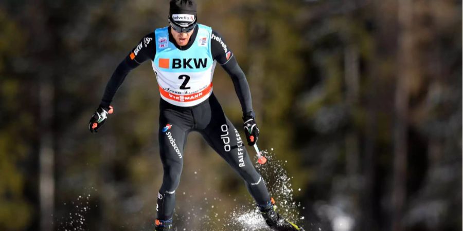 Dario Cologna gewinnt in Seefeld (Ö).