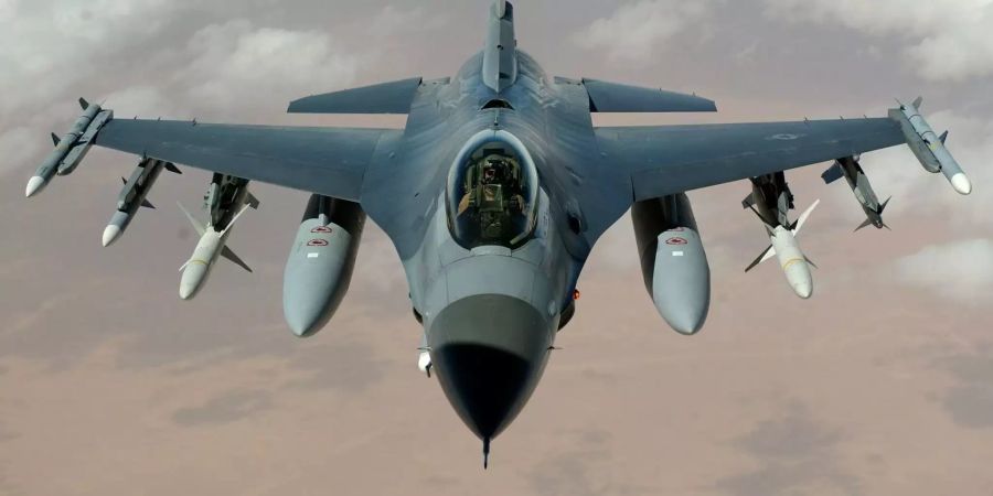 USA F16 Kampfjet