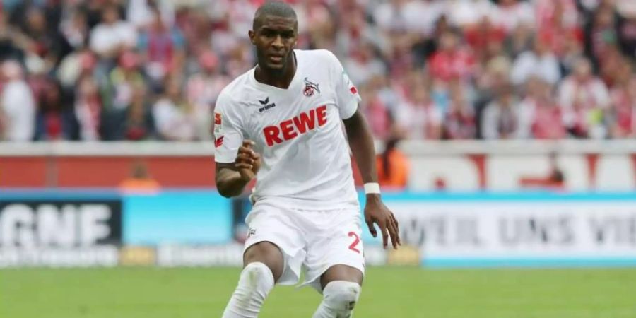 Anthony Modeste im Einsatz mit seinem  alten und neuen Klub 1. FC Köln (Archivbild).