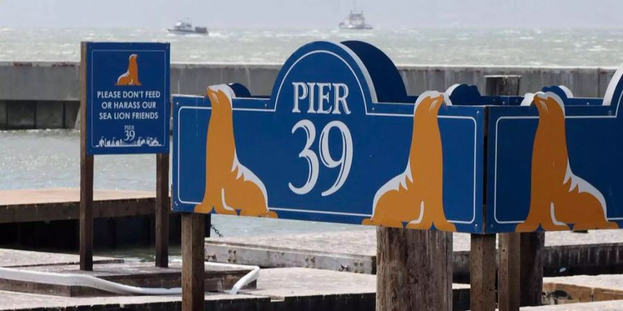 Der Pier 39 mit zahlreichen Touristenattraktionen im Nordosten der Stadt sollte das Ziel des Terroranschlags sein.