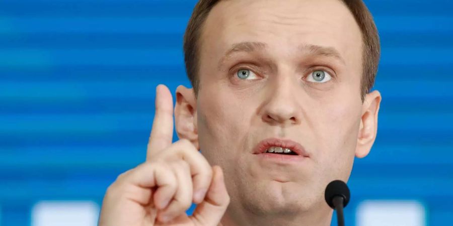 Der Kremelkritiker Alexej Nawalny will sich als Präsidentschaftskandidat aufstellen lassen.