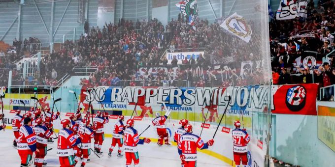 Die Rapperswil-Jona Lakers können auf die Unterstützung ihrer Fans zählen Rapperswil-Jona Lakers
