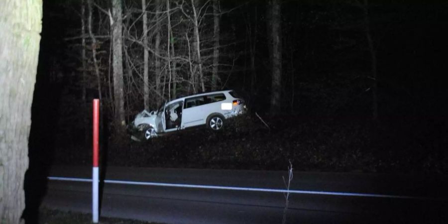 Der Lenker des Wagens zog sich beim Unfall unbestimmte Verletzungen zu.