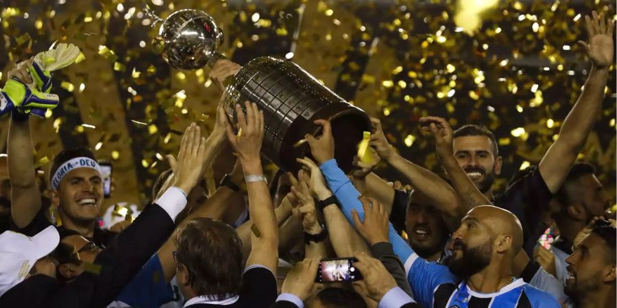 Grêmio Porto Alegre gewinnt die Copa Libertadores.