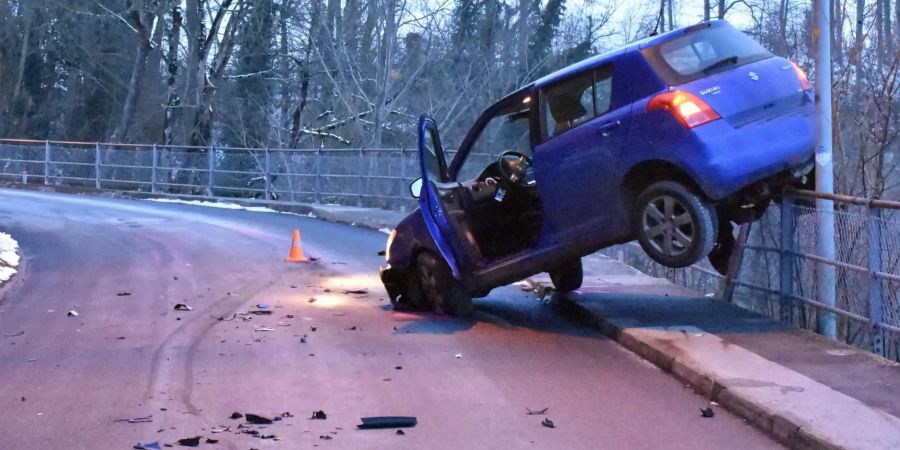 Der Unfall in Werthenstein LU.