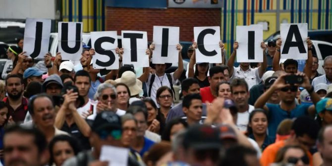 Anti-Maduro-Proteste.