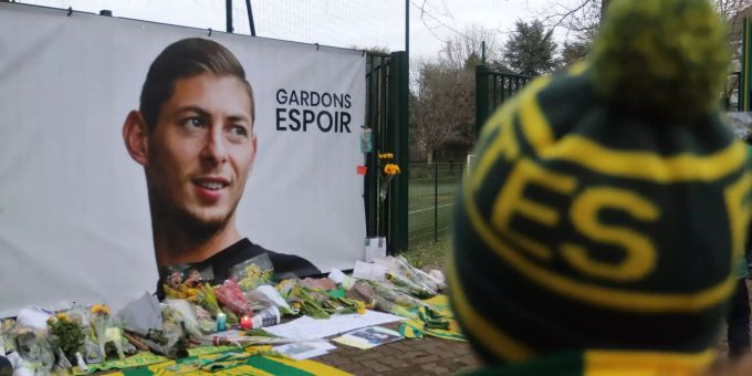 Emiliano Sala ist voraussichtlich mit einem Kleinflugzeug über dem Ärmelkanal abgestürzt. Emiliano Sala