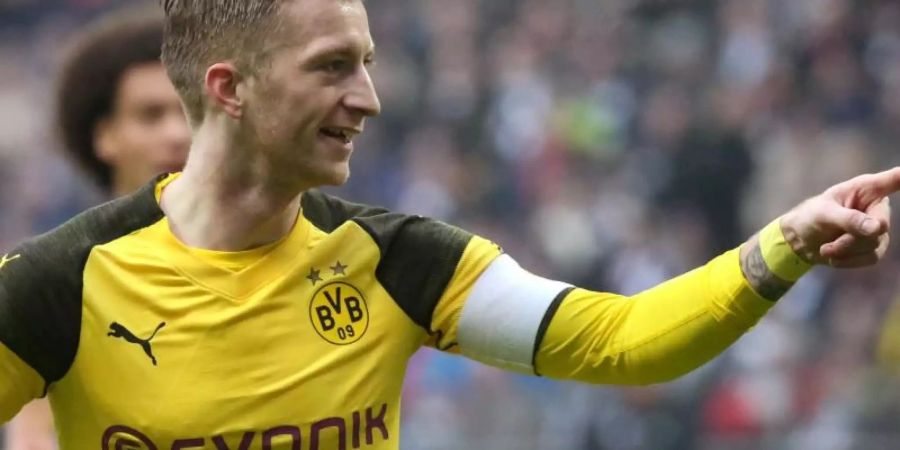 Kein Einsatz gegen Hoffenheim: Marco Reus hat eine Muskelverletzung. Foto: Thomas Frey