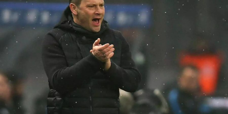 Mag seine kleinen Monster: Hertha-Trainer Pal Dardai. Foto: Andreas Gora