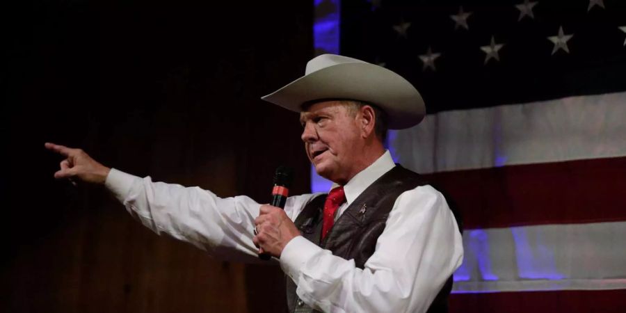 Roy Moore, Kandidat für den Senatssitz von Alabama, soll mehrere Frauen sexuell belästigt haben.