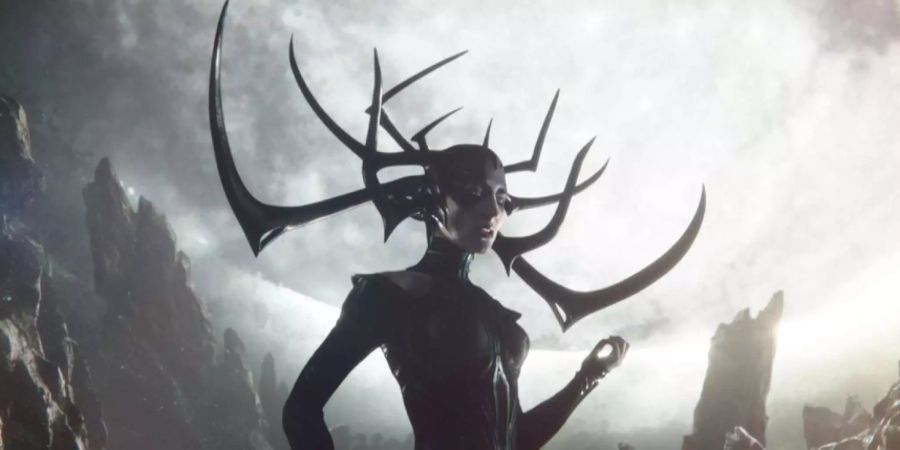 Als Todesgöttin Hela in Thor: Ragnarok