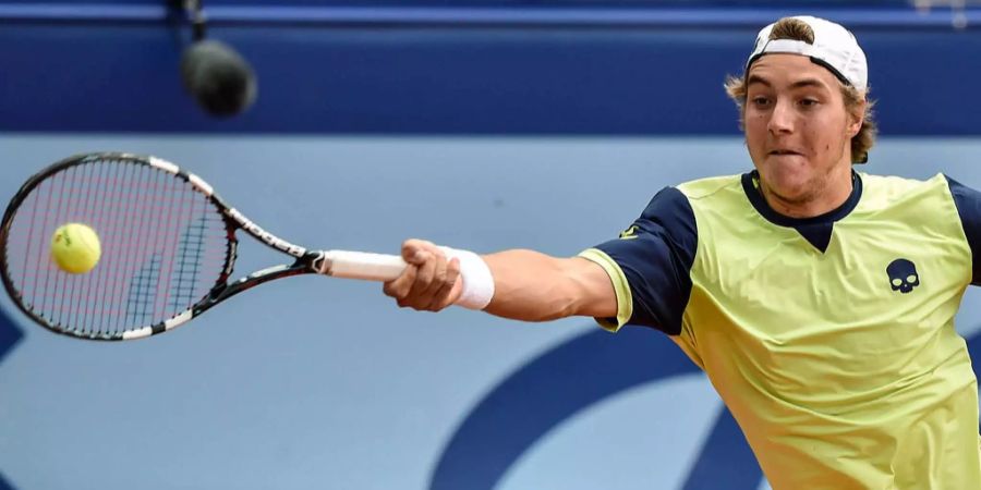 Freut sich ungemein auf das Duell mit Roger: Jan-Lennard Struff (27) aus Deutschland (Archivbild aus Gstaad 2014).