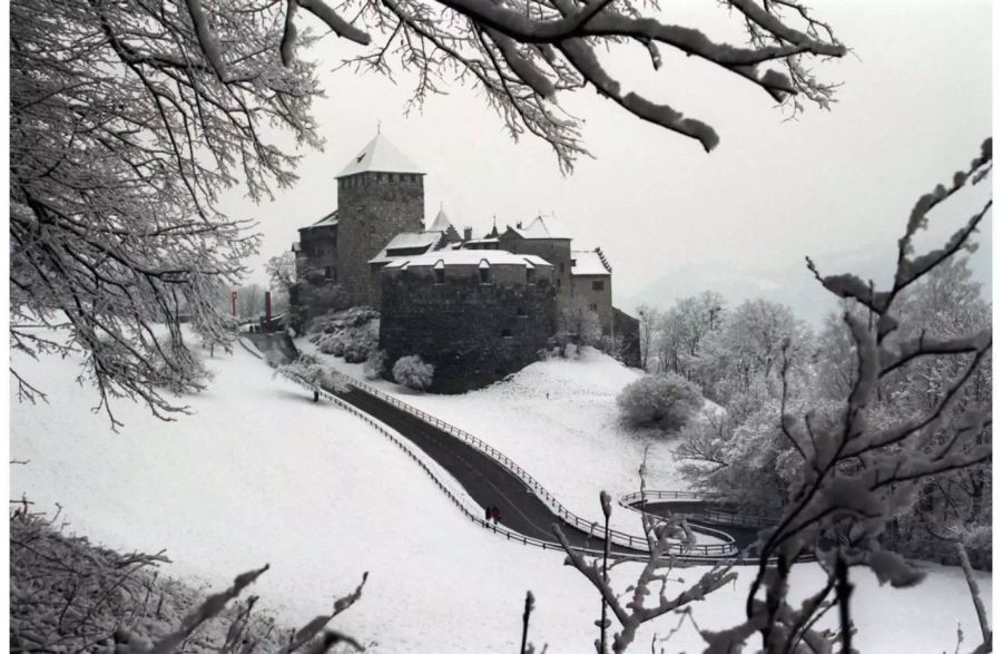 Schloss Vaduz - Keystone Arno Balzarini
