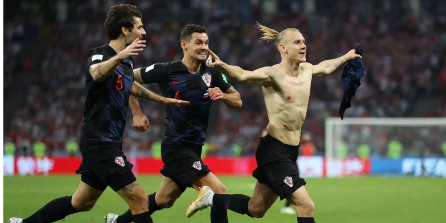 Krotien gewann das Viertelfinalspiel gegen Russland im Penaltyschiessen.