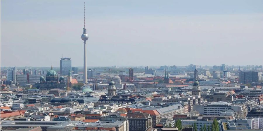 Die deutsche Hauptstadt Berlin.