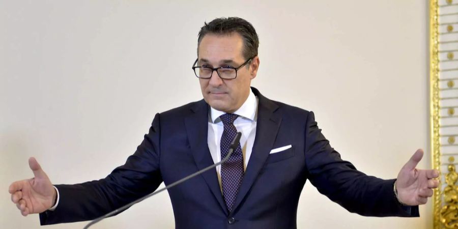 Vizekanzler Strache bezeichnete ORF in einem Facebook-Post als Ort, an dem Lügen zu Nachrichten werden.