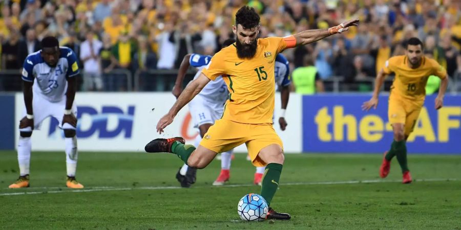 Australien (hier Kapitän Mile Jedinak) wäre in der «gelben» Gruppe.