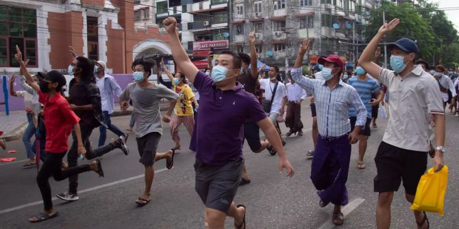 Proteste in Myanmar