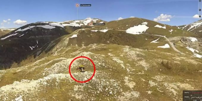 Zwei Wanderer wurden in flagranti erwischt. Nockberge
