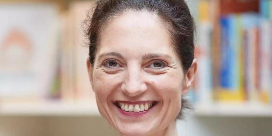 Julia Bielenberg, Verlegerin der Verlagsgruppe Oetinger, zieht Bilanz. Foto: Georg Wendt/dpa