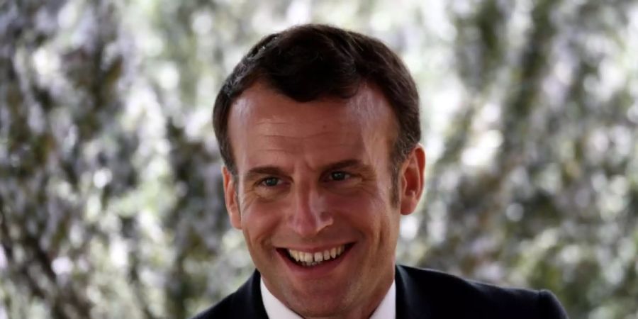 Präsident Macron auf «Tour de France»