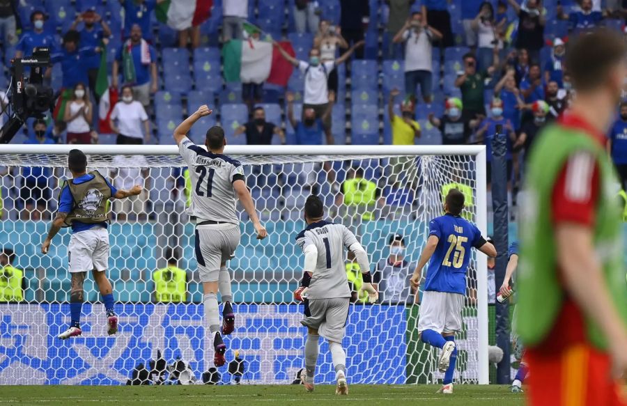 Group A Italy vs Wales